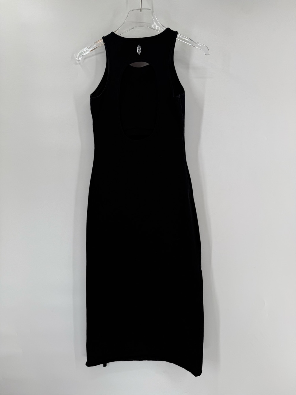 Free people movement black midi dress‎ size medium